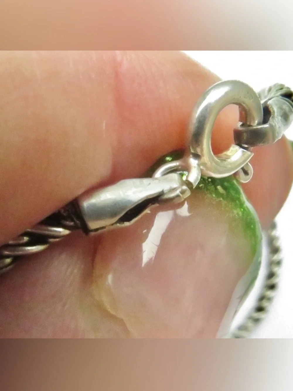 EFFY BH .925 Sterling Silver & 18K Amethyst pendant on EFFY sterling chain 18”